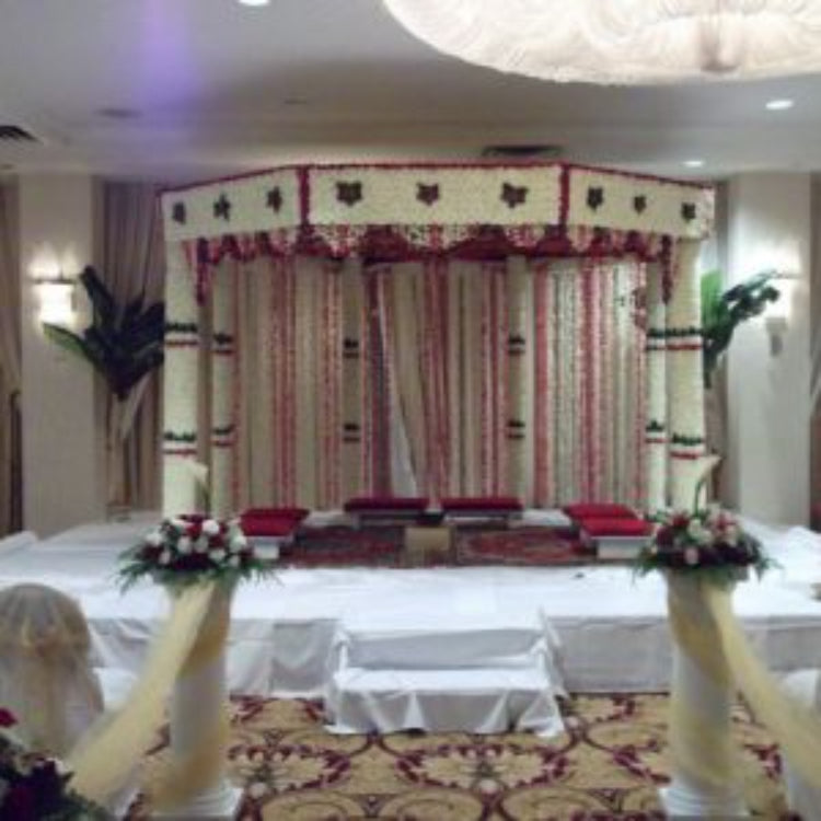 One Level Octagon Flower Mandap